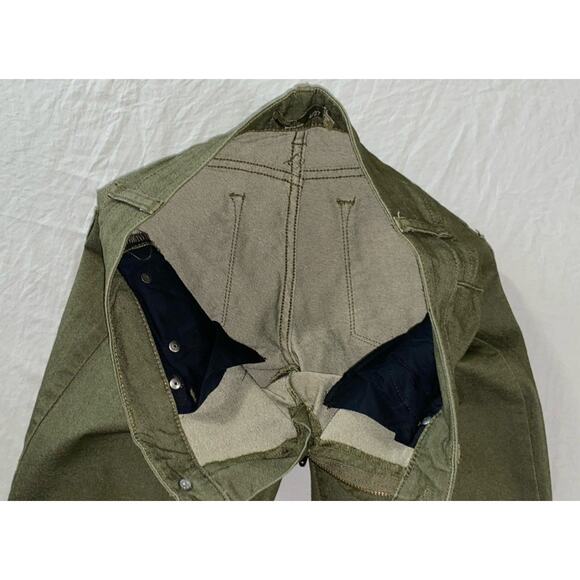 Prana Kara Lightweight 5-Pocket Stretch Organic Cotton Jeans. Olive, Women's 27. - Picture 7 of 9